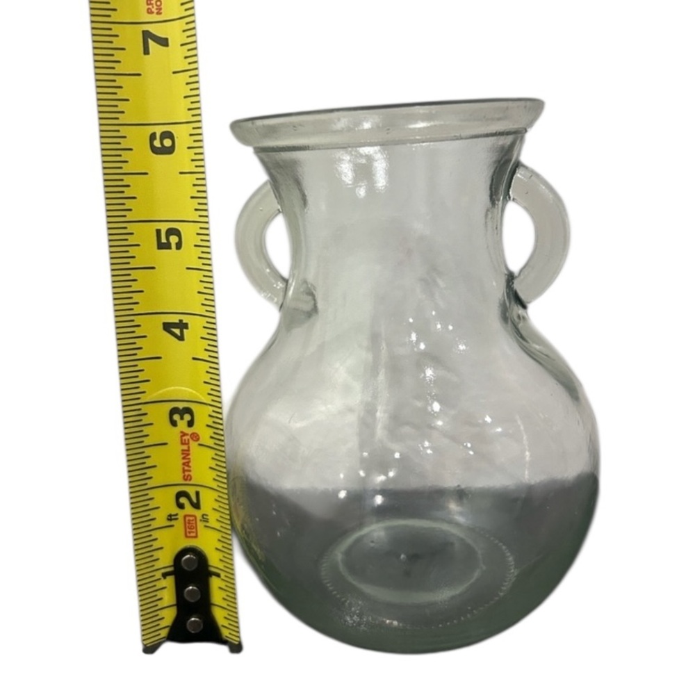 Elegant Clear Glass Vase